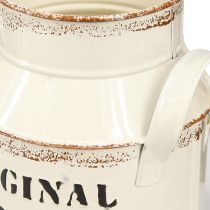 daiktų Ąsočio metalinė dekoracija &quot;Original 1982&quot; Cream Rust H16cm 2vnt.
