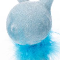 daiktų Dekoratyvinis zuikutis, mielas velykinis dekoravimas, lentynėlė, palangei, 36 cm, 2 vnt.