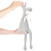 daiktų Kalėdinė figūrėlė – šiaurės elnio formos ilgomis kojomis, lentynėlė, 54 cm
