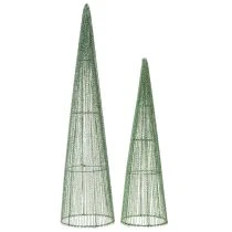 daiktų Metaliniai gėlių kūgiai, žali, gėlių kompozicijoms, 62 cm, 2 vnt.