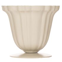 daiktų Dekoratyvinis dubuo, kreminės spalvos trofėjus, mažas, 10 cm
