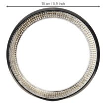 daiktų Kenzan žiedų įdėjimo priemonė žalvarinėms adatoms įdėti Ø150mm