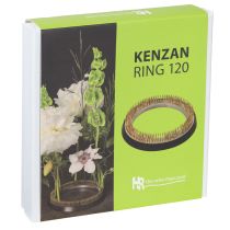 daiktų Apvalus žalvarinis gėlių ežiukas gėlių kompozicijoms ir ikebanai