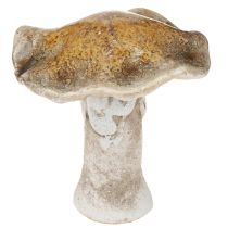 daiktų Keraminiai dekoratyviniai grybai stalo dekoracijai, raudonai rudi, geltoni, aukštis 6 cm, 6 vnt.