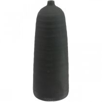 Keraminė vaza Black Deco Vaza grindų vaza Ø18cm H48cm