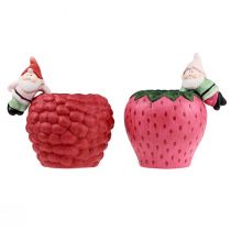 daiktų Keraminė vazono sodintuvo krašto kabykla nykštukė Ø14,5cm 2vnt