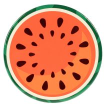 daiktų Vaisių padėkliukų rinkinys, vaisių raštas, stalo dekoracija, virtuvė ir svetainė, 10 cm, 6 dalys