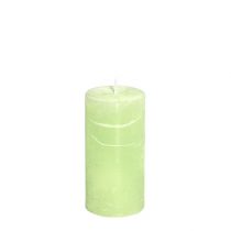 daiktų Žvakė Lime Green​​​​​​​Šviesiai žalia 50×100mm vienspalvė 4 vnt.
