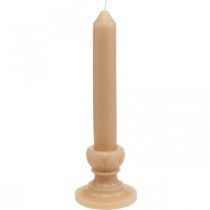 Deco Strypo žvakė Lašiša Nostalgiška Žvakė Dekoratyvinė Vaškas Vienspalvis 25cm