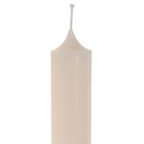 Žvakė ilgas stalas žvakių lazdelė žvakių kremas Ø3cm H29cm