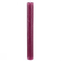 daiktų Žvakės vienspalvės Berry stick žvakės 34x300mm 4 vnt