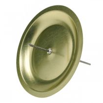 daiktų Žvakidė 8cm auksinė 16 vnt