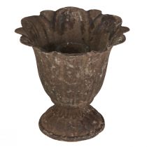 daiktų Žvakidės trofėjus senovinė lazdelė žvakidė metalinė Ø10cm H9,5cm