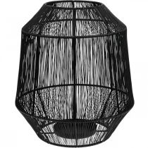 daiktų Žvakidė Black Deco Lantern Wire Basket Ø24cm H28cm