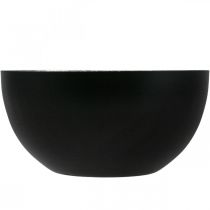 daiktų Žvakidė juodo sidabro kalėdinė puošmena Ø13cm H6,5cm