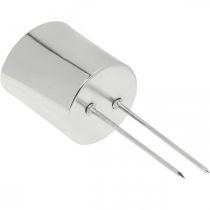 daiktų Žvakių laikiklis, skirtas klijuoti sidabrinį arbatinės žvakidės laikiklį Ø5cm 4 vnt