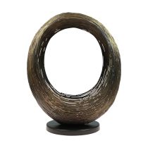 Žvakidė metalinė dekoratyvinė skulptūrinė žvakidės laikiklis H33,5cm