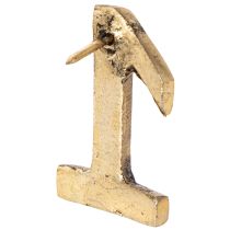 daiktų Advento žvakių smeigtukai, skaičiai nuo 1 iki 4, 4 vnt. rinkinys, 4 cm, 4 vnt.