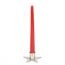 daiktų Žvakidė sidabrinė lazdelė žvakidė žvaigždė 8x8x4,5cm 4vnt