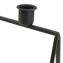 daiktų Žvakidė Juoda Žvakidė Advento vainikas L38cm H31cm