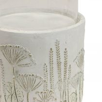 daiktų Žvakidės žibinto stiklas su pagrindu Ø17cm H32cm