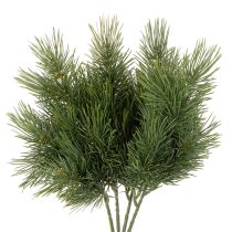 daiktų Dirbtinė pušies šaka žiemos dekoracijoms, 40 cm, 4 vnt.