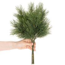 daiktų Dirbtinė pušies šaka žiemos dekoracijoms, 40 cm, 4 vnt.