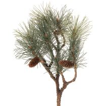 daiktų Dirbtinė pušies šaka su kankorėžiais, svetainės dekoracija, 93 cm