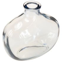 daiktų Maža stiklinė vaza, skaidri, moderni, mini, stiklinė, 11 × 6 × 10 cm, 3 vnt.
