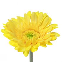 daiktų Dirbtinės gėlės Gerbera geltona 45cm