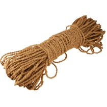 daiktų Kokoso siūlų kokoso virvė natūrali virvė kokosas Ø0,6–0,8 cm 120 m