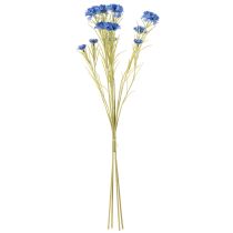 daiktų Dirbtinės rugiagėlės gėlės elegantiškam svetainės dizainui, vasariška dekoracija, 68 cm, 4 vnt.
