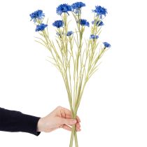 daiktų Dirbtinės rugiagėlės gėlės elegantiškam svetainės dizainui, vasariška dekoracija, 68 cm, 4 vnt.