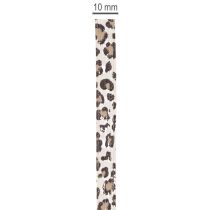 daiktų Dovanų juostelė leopardo raštu kūrybiškam dekoravimui, garbanojimo juostelė 10 mm 100 m