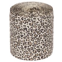 daiktų Dovanų juostelė leopardo raštu kūrybiškam dekoravimui, garbanojimo juostelė 10 mm 100 m
