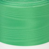 daiktų Muaro vainiko juostelė 125 mm x 25 m žalia ir balta spalvos, taftos austa juostelė, tautinė juostelė, dekoratyvinė juostelė