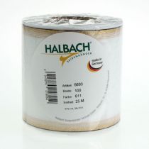 daiktų Balta muaro vainiko juostelė su perlų kraštu ir taftiniu apvadu, dekoratyvinė juostelė, gedulo juostelė, plotis 100 mm, ilgis 25 m