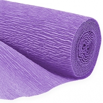 daiktų Floristinis krepinis popierius violetinis 50x250cm