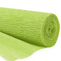 daiktų Floristinis krepinis popierius Gegužės žalias 50x250cm