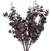 daiktų Dekoratyvinės dirbtinės eukalipto šakelės Eukalipto violetinė 38cm 3vnt