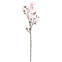 daiktų Dirbtinės magnolijos šakelė rožinės gėlės Ø8cm L100cm
