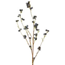 daiktų Dirbtinė šakelė su mėlynėmis, mėlynės, 110 cm