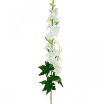 Dirbtinės delphinium baltos delphinium dirbtinės gėlės šilko gėlės 98cm