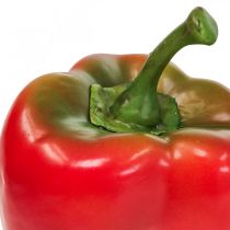 Dirbtinės daržovės Deco Pepper Red Green Ø 8cm H13cm