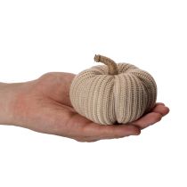 daiktų Dekoratyviniai megzti moliūgai, rudens dekoracija, 10 cm, 6 vnt.