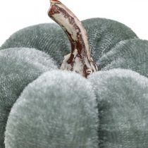 Stalo puošmena rudens puošmena moliūgas švelniai pilkai smėlio spalvos Ø6,5cm 9vnt