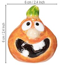daiktų Dekoratyvinė moliūgo figūrėlė kaip smagi rudens puošmena, 6 cm, 2 vnt.