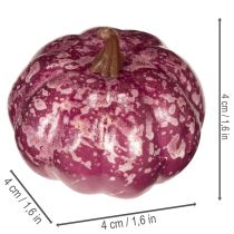 daiktų Mini moliūgų dekoracijų rinkinys, rudens ir Helovino dekoracijos, įvairių spalvų, 4 cm, 24 dalys