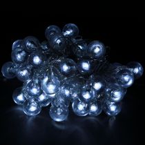 daiktų Kamuolinės fėjos lemputės vyšninė lauko šalta balta 60 LED 900cm