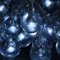 daiktų Kamuolinės fėjos lemputės vyšninė lauko šalta balta 60 LED 900cm